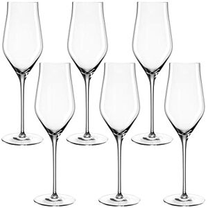 LEONARDO HOME Brunelli Sekt-Gläser 6er Set • spülmaschinenfeste Prosecco-Kelche • Champagner-Glas mit gezogenem Stiel • Schaum-Wein Gläser • 340 ml • 066408 LEONARDO HOME Brunelli Sekt-Gläser 6er Set • spülmaschinenfeste Prosecco-Kelche • Champagner-Glas mit gezogenem Stiel • Schaum-Wein Gläser • 340 ml • 066408