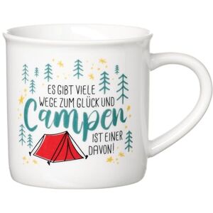 Ritzenhoff & Breker Kaffeebecher Camping Es gibt viele Wege zum Glück, 360 ml Ritzenhoff & Breker Kaffeebecher Camping Es gibt viele Wege zum Glück, 360 ml