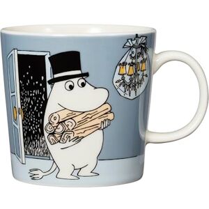 Arabia Moomin Henkelbecher Moominpapa Grau, aus Vitroporzellan, Fassungsvermögen: 300ml, Maße: 11 x 8,3 x 8,1 cm, 1066911 Arabia Moomin Henkelbecher Moominpapa Grau, aus Vitroporzellan, Fassungsvermögen: 300ml, Maße: 11 x 8,3 x 8,1 cm, 1066911