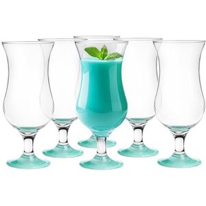 Glasmark KROSNO 1992 Glasmark Krosno Gläser Cocktailgläser Set Longdrink Cocktail Gin Bier Wasser Longdrinkgläser Cocktailgläser Trinkglas Wasserglas Glas Smoothie Dessert Spülmaschinenfest Türkis 6 x 420ml Glasmark KROSNO 1992 Glasmark Krosno Gläser Cocktailgläser Set Longdrink Cocktail Gin Bier Wasser Longdrinkgläser Cocktailgläser Trinkglas Wasserglas Glas Smoothie Dessert Spülmaschinenfest Türkis 6 x 420ml