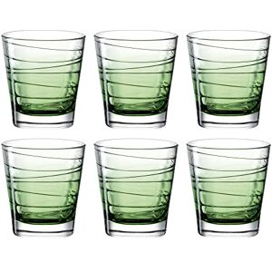 LEONARDO HOME Leonardo Vario Struttura Trink-Gläser 6er Set, spülmaschinenfeste Wasser-Gläser, bunte Trink-Becher aus Glas, Getränke-Set, grün, 250 ml 026840 LEONARDO HOME Leonardo Vario Struttura Trink-Gläser 6er Set, spülmaschinenfeste Wasser-Gläser, bunte Trink-Becher aus Glas, Getränke-Set, grün, 250 ml 026840
