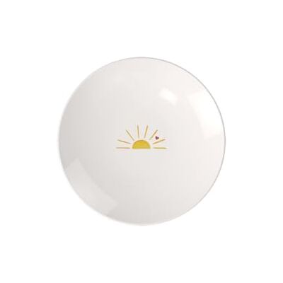 Villeroy & Boch Hello Sunshine Frühstücksteller - Weiss, Gelb, Rot - Frühstücksteller Villeroy & Boch Hello Sunshine Frühstücksteller - Weiss, Gelb, Rot - Frühstücksteller