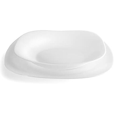 Bormioli Rocco 766948 Parma Tafelservice, Opal, Weiß, 12 Stück Bormioli Rocco 766948 Parma Tafelservice, Opal, Weiß, 12 Stück