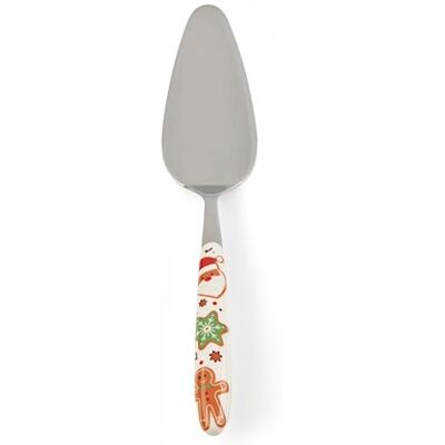 Excelsa Wonderful Ginger Weihnachtssüßigkeitspachtel aus Edelstahl mit Lebkuchenmann und Weihnachtsmann Excelsa Wonderful Ginger Weihnachtssüßigkeitspachtel aus Edelstahl mit Lebkuchenmann und Weihnachtsmann