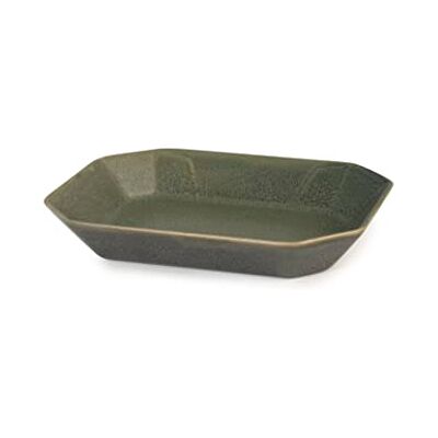 TP Streat Set 2 Tabletten aus Stoneware Grün 17 x 22 cm TP Streat Set 2 Tabletten aus Stoneware Grün 17 x 22 cm