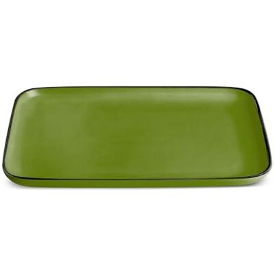 Egan Tabletts Kollektion Cocoricò. Artikel aus grünem Porzellan. Maße: 21 x 13 cm. Die Referenz lautet 228043. Egan Tabletts Kollektion Cocoricò. Artikel aus grünem Porzellan. Maße: 21 x 13 cm. Die Referenz lautet 228043.