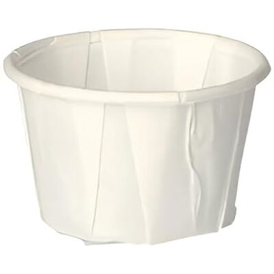 PAPSTAR 250 Dressingbecher, Papier pure rund 35 ml Ø 4 cm · 3,1 cm weiss PAPSTAR 250 Dressingbecher, Papier pure rund 35 ml Ø 4 cm · 3,1 cm weiss