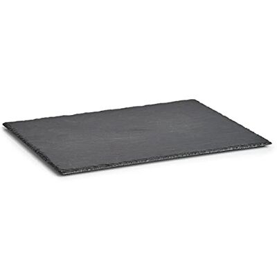 ZELLER PRESENT SCHÖNER LEBEN. PRAKTISCH WOHNEN. Zeller 24511 Servierplatte, eckig, Schiefer, ca. 40 x 30 x 0,4-0,6 cm ZELLER PRESENT SCHÖNER LEBEN. PRAKTISCH WOHNEN. Zeller 24511 Servierplatte, eckig, Schiefer, ca. 40 x 30 x 0,4-0,6 cm