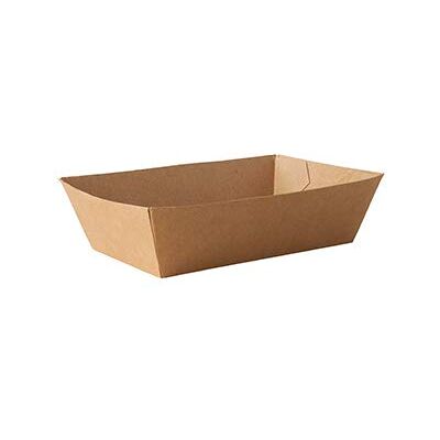 PAPSTAR – 20 x 50 Schalen, Pappe, 4,3 cm x 7,8 cm x 13 cm, Braun PAPSTAR – 20 x 50 Schalen, Pappe, 4,3 cm x 7,8 cm x 13 cm, Braun