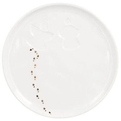 Räder Teller Schneeengelspaziergang D.14cm H.1,2cm Räder Teller Schneeengelspaziergang D.14cm H.1,2cm