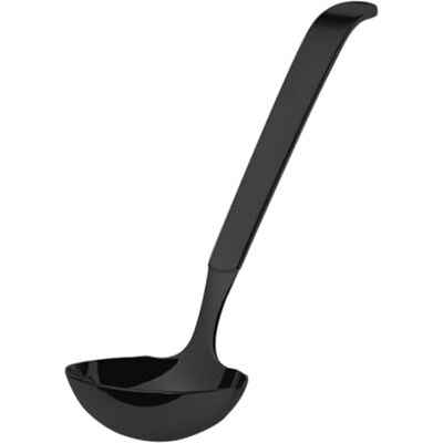 Amefa BUFFET Saucenlöffel Schöpfkelle Saucenkelle Soßenlöffel Suppenlöffel Stilvolles Servierbesteck 18/10 Edelstahl satiniert schwarz Länge: 20,7 cm Amefa BUFFET Saucenlöffel Schöpfkelle Saucenkelle Soßenlöffel Suppenlöffel Stilvolles Servierbesteck 18/10 Edelstahl satiniert schwarz Länge: 20,7 cm
