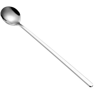 EMASDGEY Rührlöffel mit langem für Tassen und Gläser, Silver L Edelstahlkonstruktion, tieferer Zugang zu Getränken, Kaffeerühren und Servieren Portionen zu Hause EMASDGEY Rührlöffel mit langem für Tassen und Gläser, Silver L Edelstahlkonstruktion, tieferer Zugang zu Getränken, Kaffeerühren und Servieren Portionen zu Hause