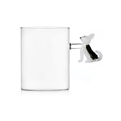 Ichendorf Milano Tasse Bull Terrier, Kollektion Dogs, 45 cl, Borosilikatglas, handgefertigt Ichendorf Milano Tasse Bull Terrier, Kollektion Dogs, 45 cl, Borosilikatglas, handgefertigt