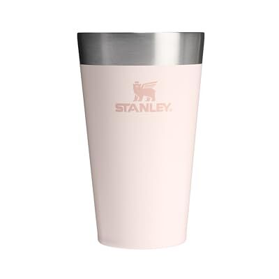 Stanley 1913 Adventure Stacking Bierbecher 0.47L Rose Quartz 4 Std. kalt Stapelbar Edelstahl Spülmaschinenfest Stanley 1913 Adventure Stacking Bierbecher 0.47L Rose Quartz 4 Std. kalt Stapelbar Edelstahl Spülmaschinenfest