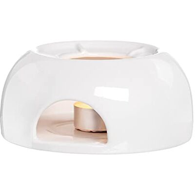 Ritzenhoff & Breker Teewärmer / Stövchen Bianco, ø 14 cm, Spülmaschinen- & Mikrowellengeeignet, Klassisches Weiß, Porzellan Ritzenhoff & Breker Teewärmer / Stövchen Bianco, ø 14 cm, Spülmaschinen- & Mikrowellengeeignet, Klassisches Weiß, Porzellan