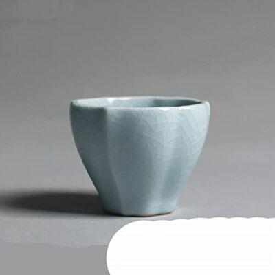 DAERG Keramik Teetasse Teegeschirr Kung Fu Teeset Tasse Personalisierte Ru Keramik Porzellan Teetasse Wassertasse-B01 DAERG Keramik Teetasse Teegeschirr Kung Fu Teeset Tasse Personalisierte Ru Keramik Porzellan Teetasse Wassertasse-B01