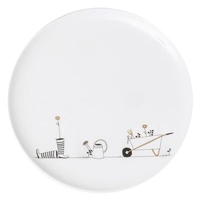 Räder Porzellanteller Geschenkteller 'Gärtnern' Ø ca. 15,5 cm Design Räder Porzellanteller Geschenkteller 'Gärtnern' Ø ca. 15,5 cm Design