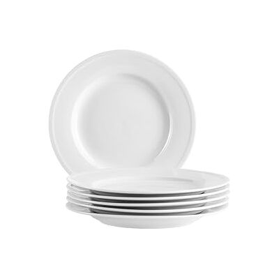 Mäser Arlona Weißes Porzellan Dessertteller-Set Mäser Arlona Weißes Porzellan Dessertteller-Set