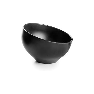 LACOR 63405 – Schwarze Melaminschale, 100% BPA-frei, stapelbar LACOR 63405 – Schwarze Melaminschale, 100% BPA-frei, stapelbar