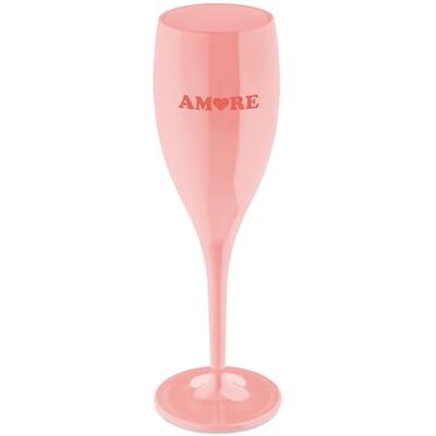 Koziol Glas mit Spruch CHEERS No. 1, bruchsicheres und stoßfestes Sektglas, aus thermoplastischem Material, isoliert 4x besser als Glas, 100 ml, 1 Stück Koziol Glas mit Spruch CHEERS No. 1, bruchsicheres und stoßfestes Sektglas, aus thermoplastischem Material, isoliert 4x besser als Glas, 100 ml, 1 Stück