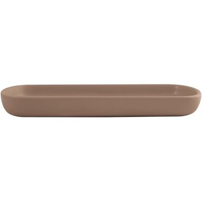 MSV Tablett aus Keramik, Maonie, 25,7 x 11,5 cm, elegant und praktisch, ideal für die Aufbewahrung von Schmuck, Kosmetik, vielseitig einsetzbar, praktisch und dekorativ, Cappuccino MSV Tablett aus Keramik, Maonie, 25,7 x 11,5 cm, elegant und praktisch, ideal für die Aufbewahrung von Schmuck, Kosmetik, vielseitig einsetzbar, praktisch und dekorativ, Cappuccino