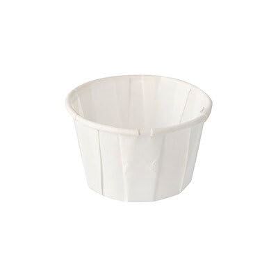 PAPSTAR 250 Dressingbecher, Papier pure rund 60 ml Ø 5,4 cm · 3,6 cm weiss PAPSTAR 250 Dressingbecher, Papier pure rund 60 ml Ø 5,4 cm · 3,6 cm weiss