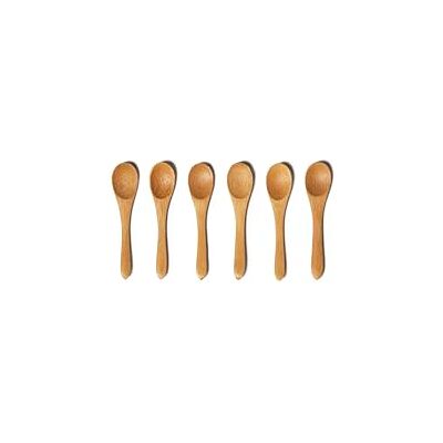 Excelsa Eco Living 6er Set Kaffeelöffel, Bambus, 9 cm Excelsa Eco Living 6er Set Kaffeelöffel, Bambus, 9 cm