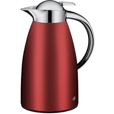 alfi SIGNO Isolierkanne 1,00 l, 12 h heiß, Edelstahlkörper, satin red alfi SIGNO Isolierkanne 1,00 l, 12 h heiß, Edelstahlkörper, satin red