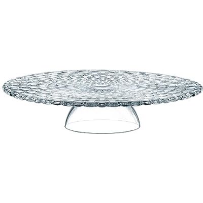 Nachtmann Tortenplatte Ø 32 cm, Bossa Nova, 77809, Kuchenplatte aus Kristallglas, Servierplatte für Kuchen und Torten Nachtmann Tortenplatte Ø 32 cm, Bossa Nova, 77809, Kuchenplatte aus Kristallglas, Servierplatte für Kuchen und Torten