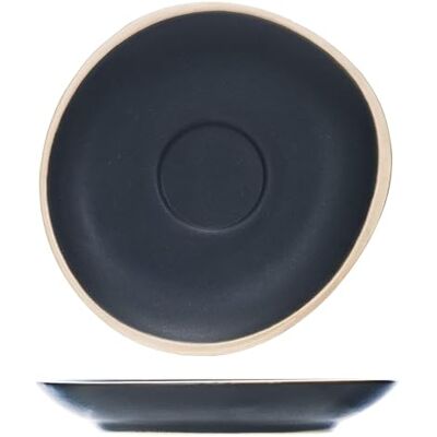 Cosy & Trendy 3276112C Galloway Espresso-Untertasse, Schwarz, 12 cm Durchmesser, 6 Stück Cosy & Trendy 3276112C Galloway Espresso-Untertasse, Schwarz, 12 cm Durchmesser, 6 Stück