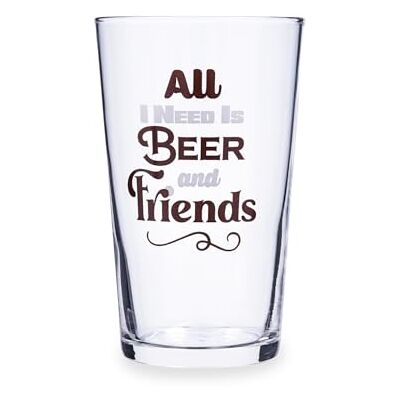 Luminarc Biergläser, 50 cl, 6er Set, mit dekorativem Spruch, spülmaschinengeeignet Luminarc Biergläser, 50 cl, 6er Set, mit dekorativem Spruch, spülmaschinengeeignet