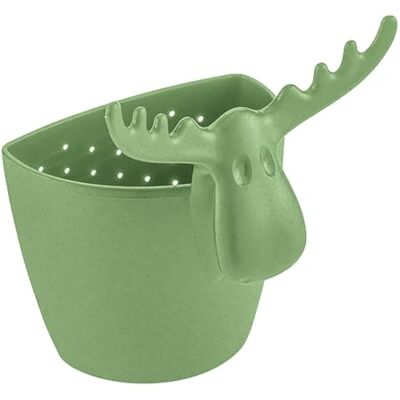 Koziol RUDOLF Teesieb für losen Tee für eine Tassenportion, zum Einhängen in die Tasse, spülmaschinengeeignet, Made in Germany Koziol RUDOLF Teesieb für losen Tee für eine Tassenportion, zum Einhängen in die Tasse, spülmaschinengeeignet, Made in Germany
