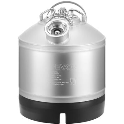 VEVOR Reinigungsfass Reinigungsbehälter, 6,5 L Bierleitungsreinigungsgerät mit D-Kupplungsanschluss & Gummibasis, Bierleitungsreiniger zur Bierleitungsreinigung, 304 Edelstahl Reinigungsgerät VEVOR Reinigungsfass Reinigungsbehälter, 6,5 L Bierleitungsreinigungsgerät mit D-Kupplungsanschluss & Gummibasis, Bierleitungsreiniger zur Bierleitungsreinigung, 304 Edelstahl Reinigungsgerät