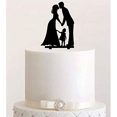 Manschin-Laserdesign Cake Topper, Tortenstecker, Tortenfigur Acryl, Tortenständer Etagere Hochzeit Hochzeitstorte Art.Nr. 5125 (Schwarz) Manschin-Laserdesign Cake Topper, Tortenstecker, Tortenfigur Acryl, Tortenständer Etagere Hochzeit Hochzeitstorte Art.Nr. 5125 (Schwarz)