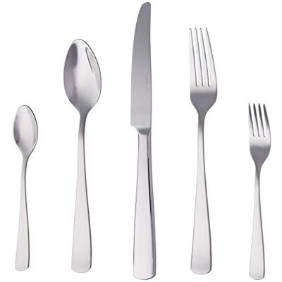 Amazon Basics Edelstahl 20-tlg. Besteckset - Modernes Design Amazon Basics Edelstahl 20-tlg. Besteckset - Modernes Design