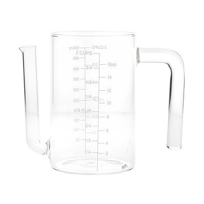 KitchenCraft MasterClass Glas-Fettabscheider-Krug - 450 ml KitchenCraft MasterClass Glas-Fettabscheider-Krug - 450 ml