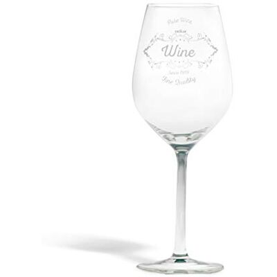 Excelsa Weingläser Set - 6 Stk, 50cl, Elegantes Vintage-Design Excelsa Weingläser Set - 6 Stk, 50cl, Elegantes Vintage-Design