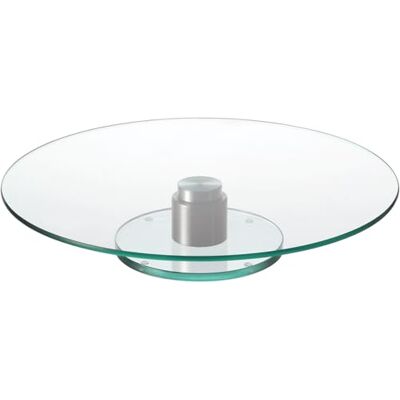 LEONARDO HOME Leonardo Turn Tortenplatte, drehbarer Kuchen teller mit Fuß, Glasplatte für Gebäck, Servier-Platte Ø 33 cm, Klarglas, 044064 LEONARDO HOME Leonardo Turn Tortenplatte, drehbarer Kuchen teller mit Fuß, Glasplatte für Gebäck, Servier-Platte Ø 33 cm, Klarglas, 044064