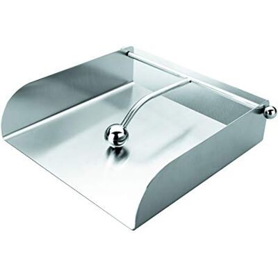 IBILI Serviette Holder Clasica Square 17x17 cm of Stainless Steel, Silver, 17 x 17 x 5 cm IBILI Serviette Holder Clasica Square 17x17 cm of Stainless Steel, Silver, 17 x 17 x 5 cm