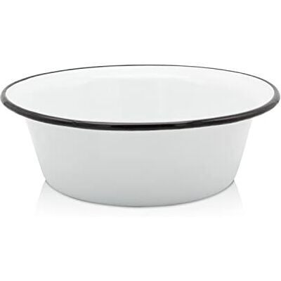 Krüger Haushaltswaren Krüger Emaille Schüssel Weiß Ø 24 cm (2,0 L) Küchenschüssel Für Salate, Teige & Servieren PFAS-frei Schnitt- & kratzfeste Emaille Spülmaschinengeeignet Geschmacksneutral Krüger Haushaltswaren Krüger Emaille Schüssel Weiß Ø 24 cm (2,0 L) Küchenschüssel Für Salate, Teige & Servieren PFAS-frei Schnitt- & kratzfeste Emaille Spülmaschinengeeignet Geschmacksneutral