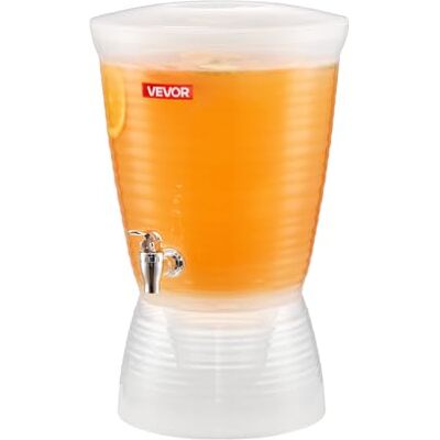 VEVOR Getränkespender (10 L) für Partys, Saftspender aus PP mit tropfsicherem Zapfhahn Wasserspender für Restaurants Hotels Partys, Limonade Eistee selbstgemachte Getränke Spender VEVOR Getränkespender (10 L) für Partys, Saftspender aus PP mit tropfsicherem Zapfhahn Wasserspender für Restaurants Hotels Partys, Limonade Eistee selbstgemachte Getränke Spender