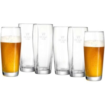Ritzenhoff & Breker Willybecher - 0,5L Geschirrspülerfest Bierglas-Set Ritzenhoff & Breker Willybecher - 0,5L Geschirrspülerfest Bierglas-Set