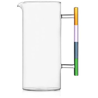 Ichendorf Milano Krug, 110 cl, Kollektion Andalusien, Borosilikatglas, handgefertigt, Ichendorf Milano Krug, 110 cl, Kollektion Andalusien, Borosilikatglas, handgefertigt,