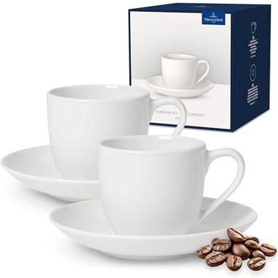 Villeroy & Boch – For Me Tassen- und Becherset Set 4 teilig Weiß, Spülmaschinenfest, Mikrowellensicher, Tasse, Tassen, Becher, Porzellan, Heißgetränkebecher, Premium Porzellan Villeroy & Boch – For Me Tassen- und Becherset Set 4 teilig Weiß, Spülmaschinenfest, Mikrowellensicher, Tasse, Tassen, Becher, Porzellan, Heißgetränkebecher, Premium Porzellan
