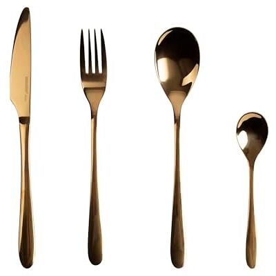 Bergner BG-45246-CP Besteckset, Edelstahl, Schwarz Bergner BG-45246-CP Besteckset, Edelstahl, Schwarz