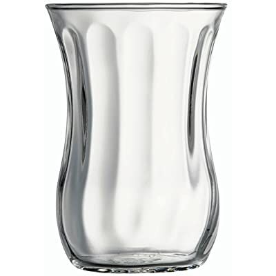 Pasabahce Türkische Teegläser Teeglas Tee Glas "Optik" 12er-Set Pasabahce Türkische Teegläser Teeglas Tee Glas "Optik" 12er-Set