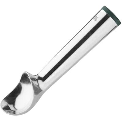 VOGUE Eisportionierer mit grüner Kappe, 2,5 oz, Aluminium, 16 Portionen pro Liter, Eisportionierer, leitfähiger Flüssigkeitsgriff, J089 VOGUE Eisportionierer mit grüner Kappe, 2,5 oz, Aluminium, 16 Portionen pro Liter, Eisportionierer, leitfähiger Flüssigkeitsgriff, J089