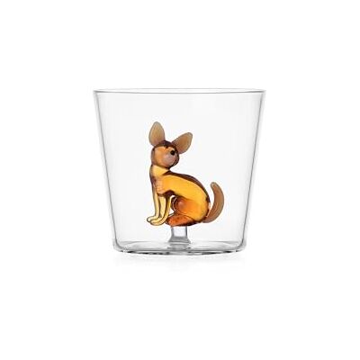 Ichendorf Milano Tumbler Chihuahua, Kollektion Dogs, 30 cl, Borosilikatglas, handgefertigt Ichendorf Milano Tumbler Chihuahua, Kollektion Dogs, 30 cl, Borosilikatglas, handgefertigt