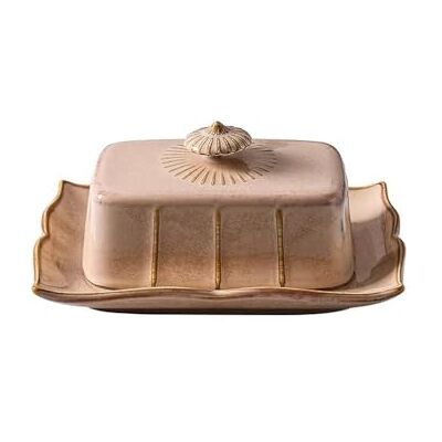 Zf9tBw5sH Butterdose Vintage Butterdose aus Keramik mit Kuh Butterbehälter Butterdeckel, Dim-Sum-Teller, Käsebox(Khaki) Zf9tBw5sH Butterdose Vintage Butterdose aus Keramik mit Kuh Butterbehälter Butterdeckel, Dim-Sum-Teller, Käsebox(Khaki)