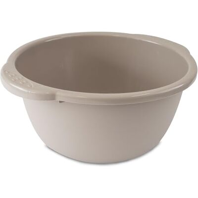 #11 2x Schüssel 9L rund Ø35x15cm Braun Küchenschüssel Kunststoff Fußbad Pflege #11 2x Schüssel 9L rund Ø35x15cm Braun Küchenschüssel Kunststoff Fußbad Pflege